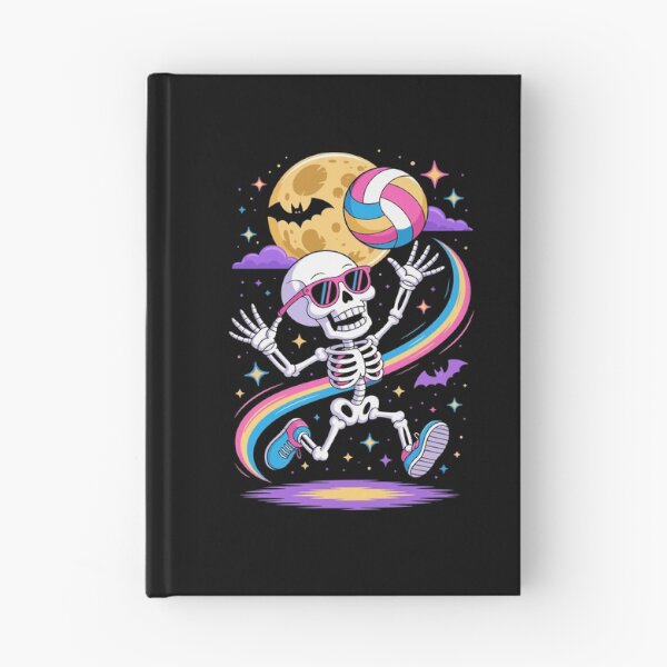 Item preview, Skeleton Playing Volleyball Under Moon designed and sold by jkrphoto.