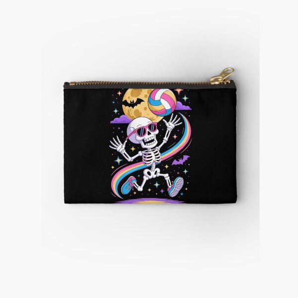 Item preview, Skeleton Playing Volleyball Under Moon designed and sold by jkrphoto.