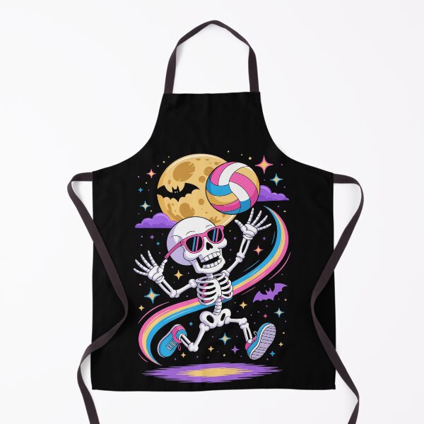 Item preview, Skeleton Playing Volleyball Under Moon designed and sold by jkrphoto.