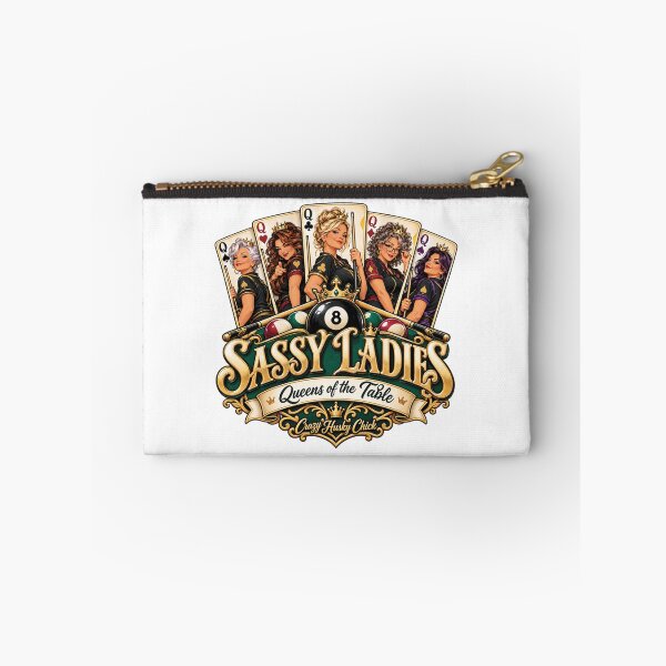 Item preview, Sassy Ladies Queens of the Table - Women's Billiards Playing Card Design designed and sold by Crazyhuskychick.
