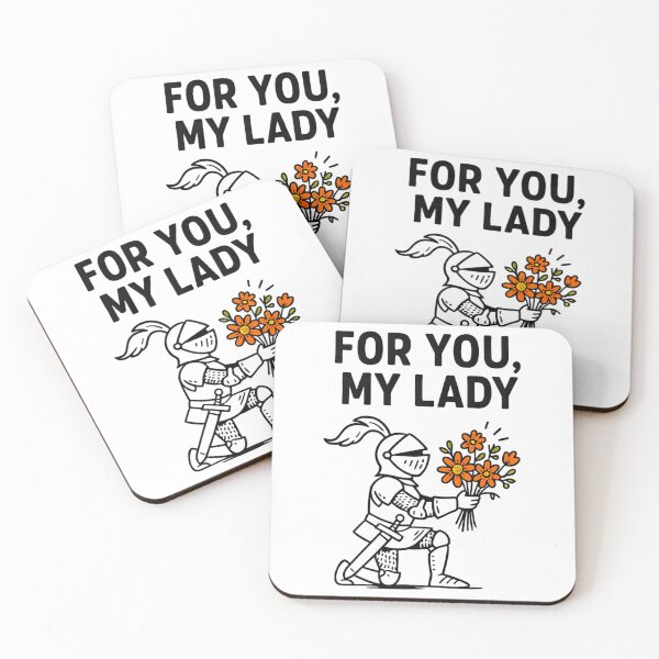 Item preview, For You, My Lady – Romantic Medieval Knight Offering Flowers designed and sold by HollowayDaina.