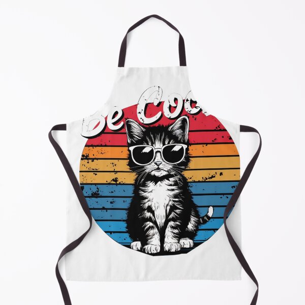 Item preview, Be Cool Retro Cat Sunglasses Design designed and sold by H.M. Bright Design.