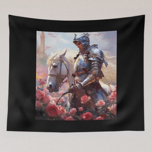Item preview, Nonexistent Knight In Shining Armor Pick Flowers designed and sold by HollowayDaina.