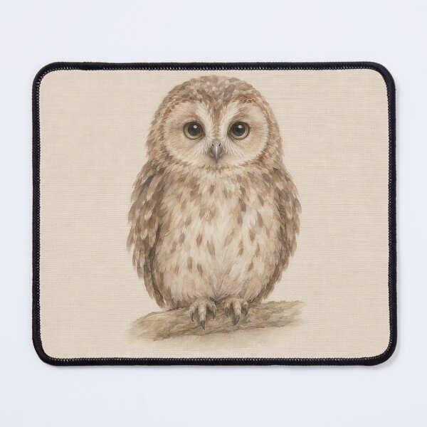 Item preview, Owl Nursery Watercolor | Woodland Wall Art designed and sold by FixationStudio.