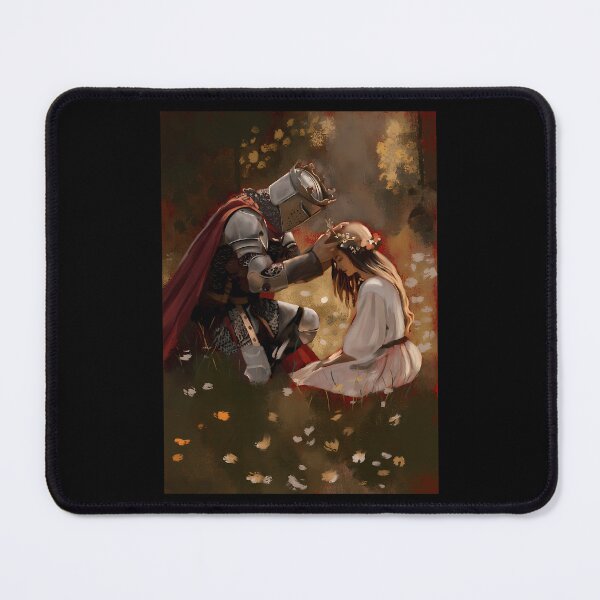 Item preview, The Knight’s Promise – Fantasy Romantic Art designed and sold by HollowayDaina.