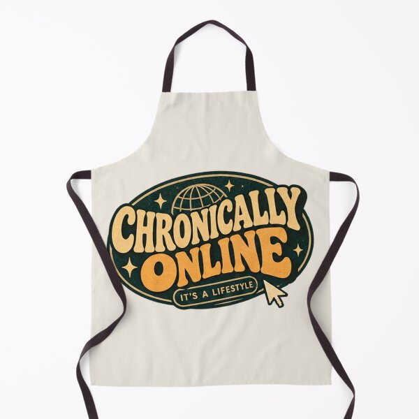 Item preview, Chronically Online Retro Internet Humor designed and sold by Bawwe.