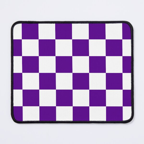 Item preview, Purple and White Checkerboard designed and sold by DanielleGensler.