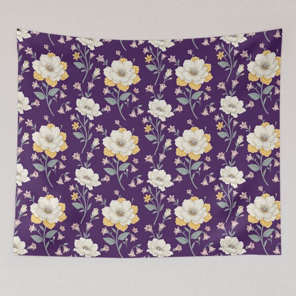 Item preview, Burgundy Blooms Opulent Garden designed and sold by SoNextYear.