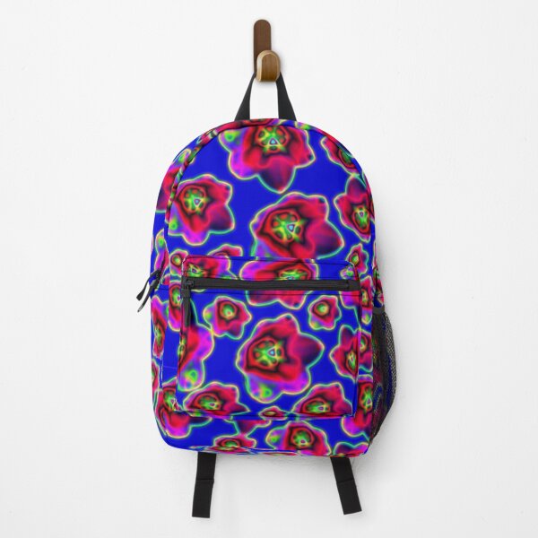 Item preview, English Garden - Electric Red Tulip Floral Pattern designed and sold by PurrfectWhisper.