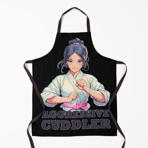 Item preview, Brazilian Jiu Jitsu Girl - Aggressive Cuddler designed and sold by Tonia Henry.