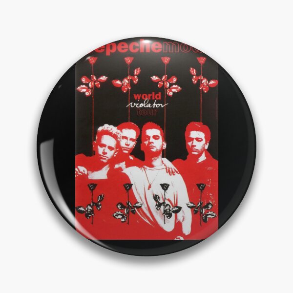 Item preview, Depeche Mode Original Custom Vintage Music Band Tee Unique Poster Wall Art designed and sold by Cool Robot Bro..
