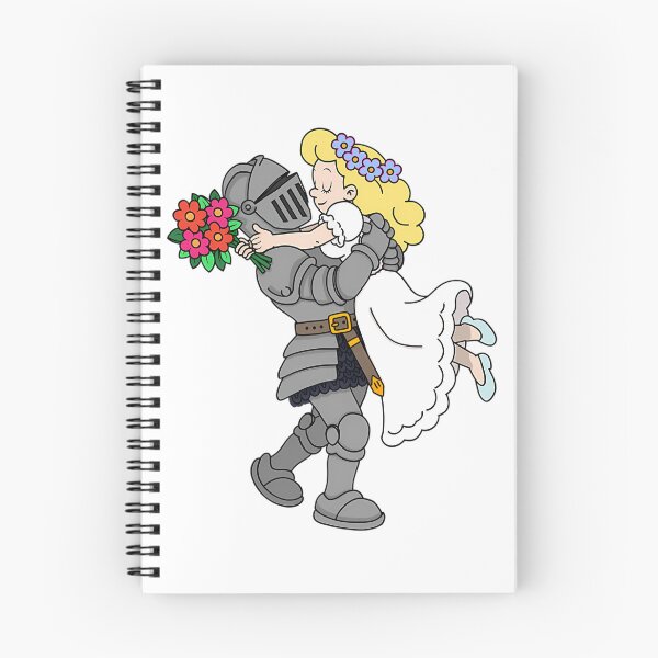 Item preview, Golden Brown Inspired Vintage Knight & Maiden  designed and sold by HollowayDaina.