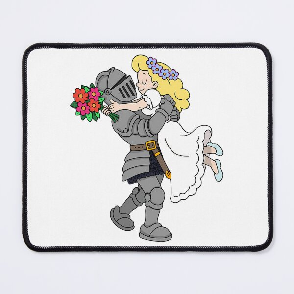 Item preview, Golden Brown Inspired Vintage Knight & Maiden designed and sold by HollowayDaina.