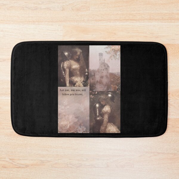 Item preview, Princess And Knight Fairytale Romantic Collage designed and sold by HollowayDaina.