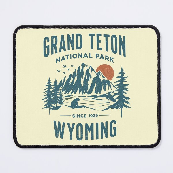 Item preview, Grand Teton Wyoming American National Parks designed and sold by YalenArt.