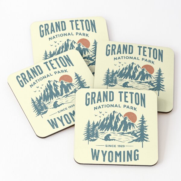 Item preview, Grand Teton Wyoming American National Parks designed and sold by YalenArt.