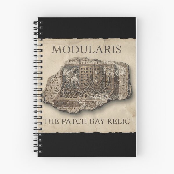 Item preview, Modularis Patch Bay Relic - Sepia Synth Mosaic designed and sold by codex antique.