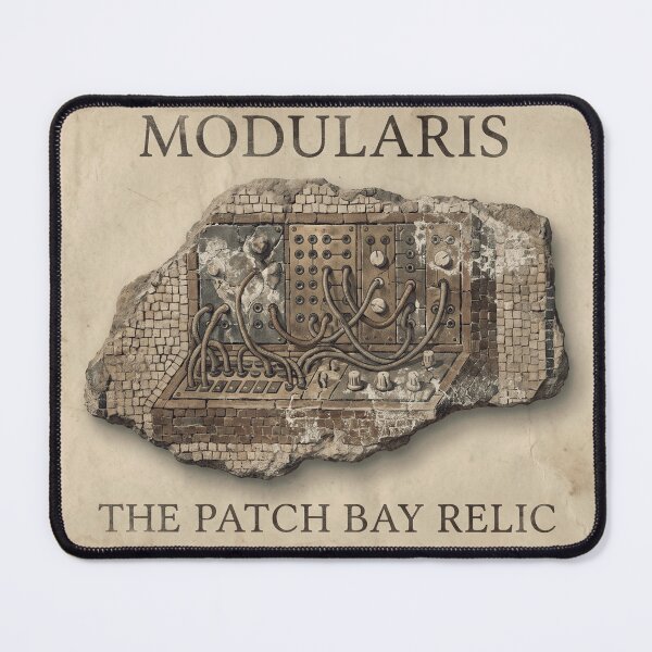 Item preview, Modularis Patch Bay Relic - Sepia Synth Mosaic designed and sold by codex antique.