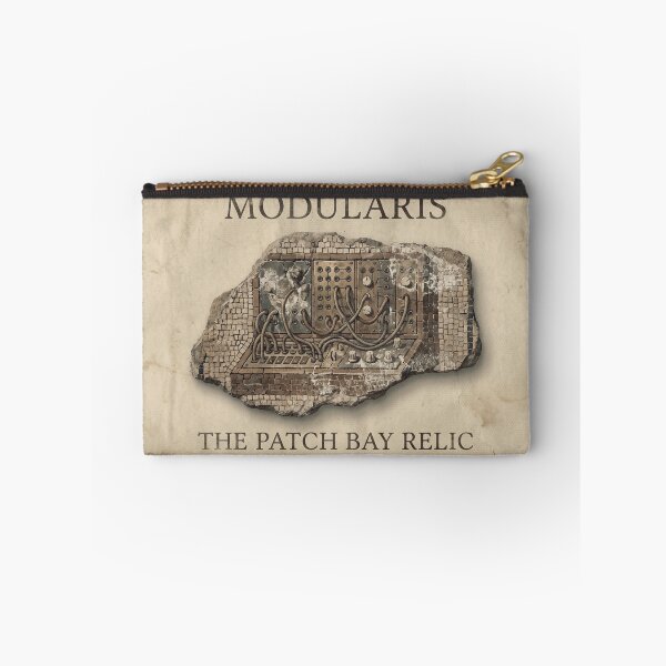Item preview, Modularis Patch Bay Relic - Sepia Synth Mosaic designed and sold by codex antique.