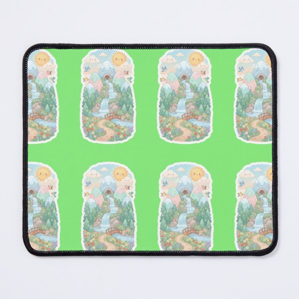 Item preview, Art of a magical forest with a waterfall designed and sold by Azurart2.