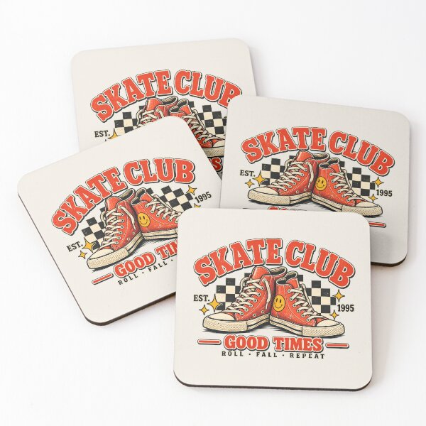 Item preview, Vintage Skate Club Retro Sneaker Badge designed and sold by Bawwe.