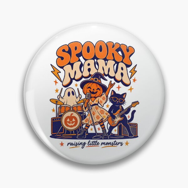 Item preview, Spooky Mama Music Raising Little Monsters  designed and sold by LuveraxArt.