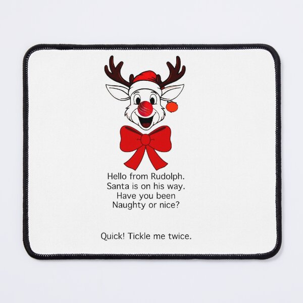 Item preview, Hello from Rudolph. designed and sold by sanctuarywear.