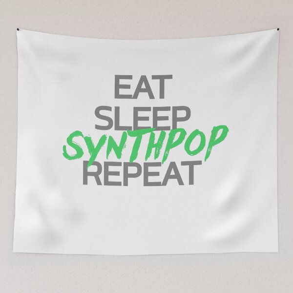 Item preview, Eat. Sleep. Synthpop. Repeat. designed and sold by Periodic Table of Synthpop.