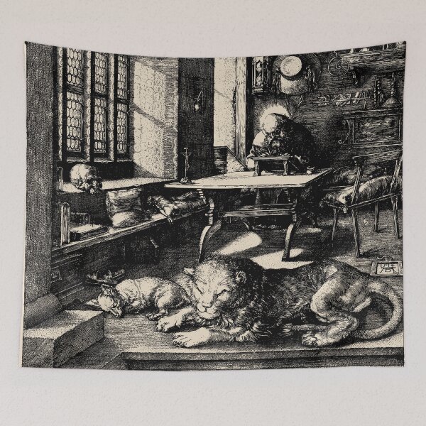 Item preview, Albrecht Dürer’s Saint Jerome in His Study designed and sold by That-Indie-Guy.