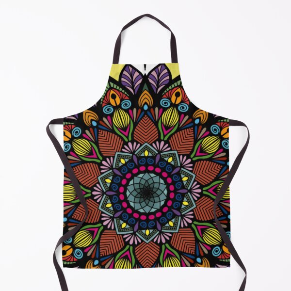 Item preview, Autumn Majesty Geometric Star Mandala designed and sold by FioreDiCiliegio.