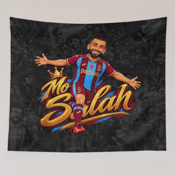 Item preview, Mo Salah Trabzonspor Concept Art – Mohamed Salah Turkish League Edit designed and sold by FlatInkStudio.