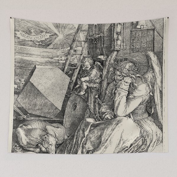 Item preview, Albrecht Dürer’s Melencolia I designed and sold by That-Indie-Guy.