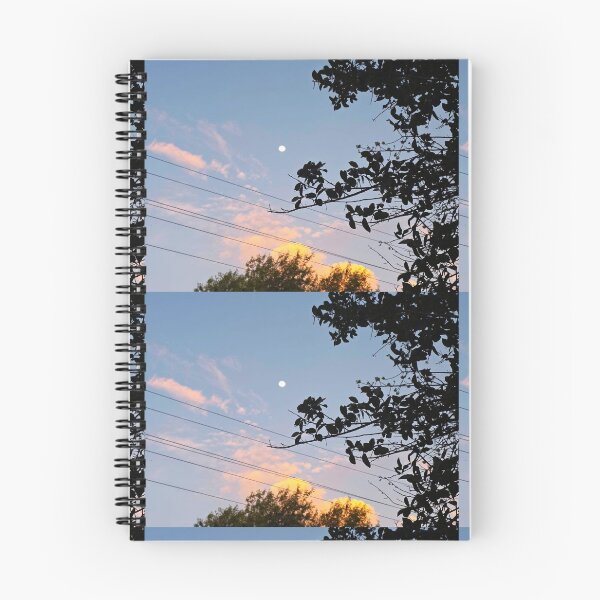 Item preview, Peaceful Moon over Tree Silhouettes designed and sold by AuraNatura.