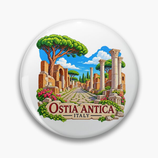 Item preview, Ostia Antica, Italy - Ancient Roman Ruins designed and sold by Myra365Art.