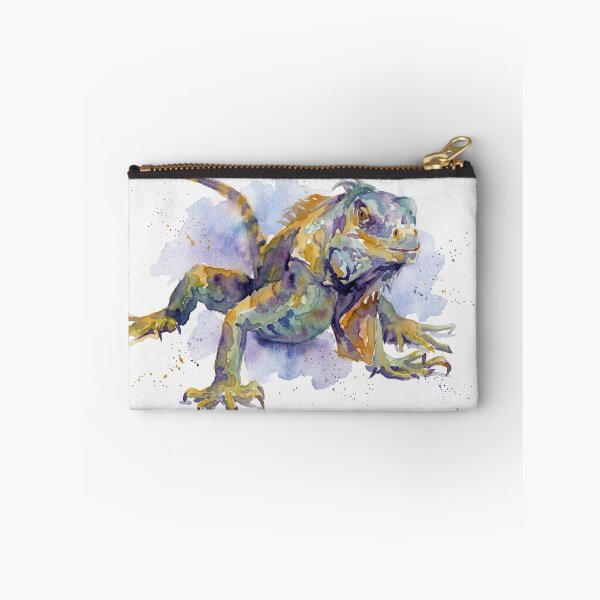 Item preview, Iguana, Full Body in Teal and Violet designed and sold by caracatita75.
