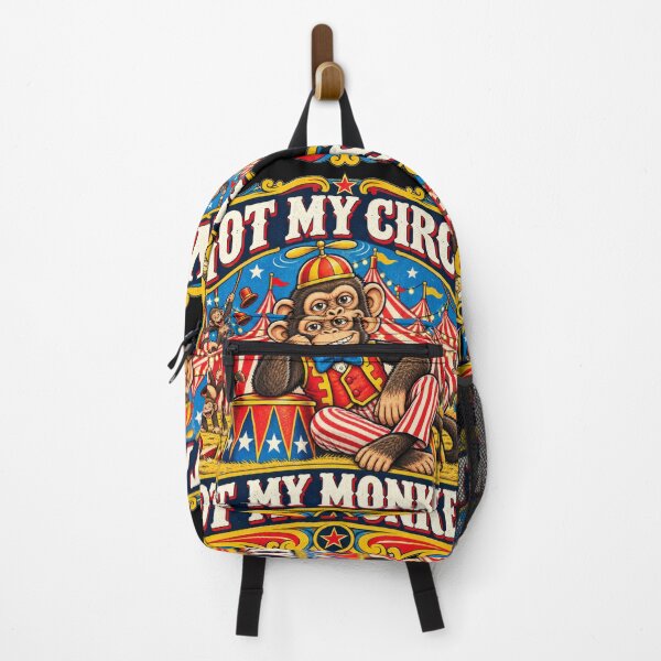 Item preview, Not My Circus Not My Monkeys Shirt | Funny Monkey T-Shirt | Vintage Circus Tee | Sarcastic Chaos Shirt | Funny Saying Graphic Tee designed and sold by markmm9.