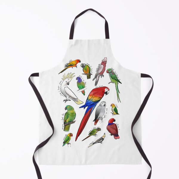 Item preview, Illustrated Parrot Collection - Colorful Tropical Birds designed and sold by alkylie.