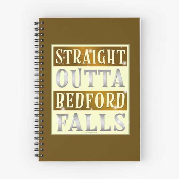 Item preview, Straight Outta Bedford Falls Silver designed and sold by Normbot2000.