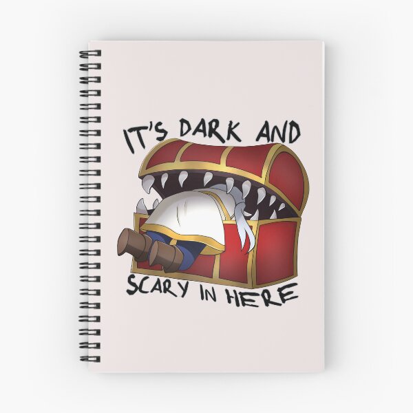 Item preview, Scribble It's Dark and Scary Here  designed and sold by Izaa-aart.