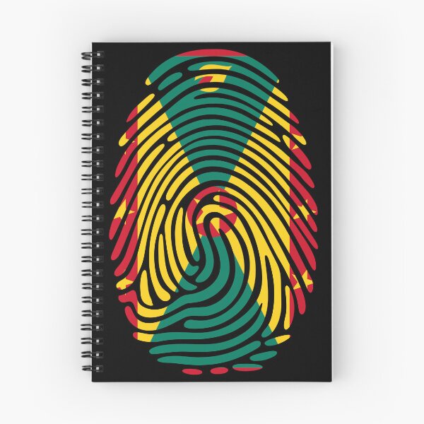 Item preview, Grenada Flag Fingerprint Identity DNA Heritage Graphic designed and sold by NTGUILTY.