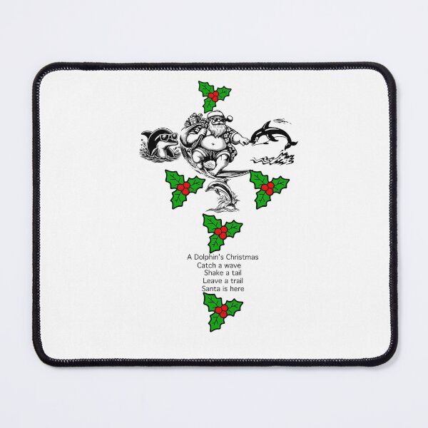 Item preview, A Dolphin’s Christmas designed and sold by sanctuarywear.