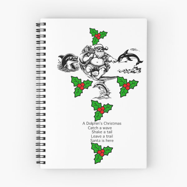Item preview, A Dolphin’s Christmas designed and sold by sanctuarywear.