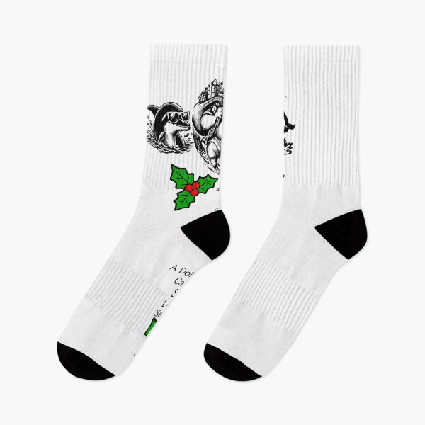 Item preview, A Dolphin’s Christmas designed and sold by sanctuarywear.