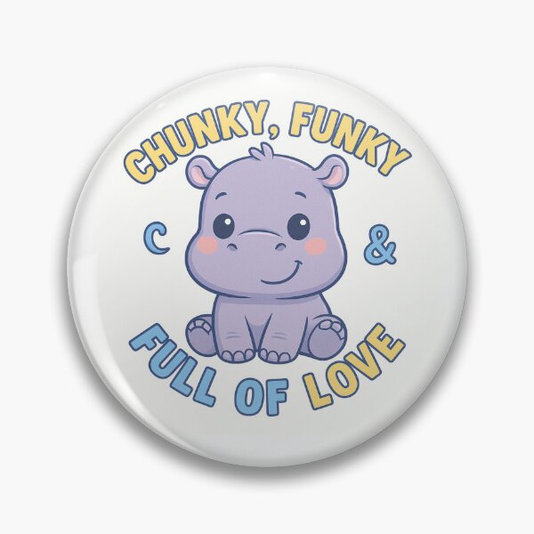 Item preview, Chunky, Funky & Full of Love designed and sold by ChampagnFashion.