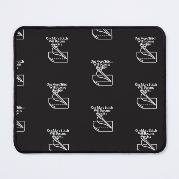 Item preview, One More Stitch Will Become Twenty designed and sold by Bubpat.