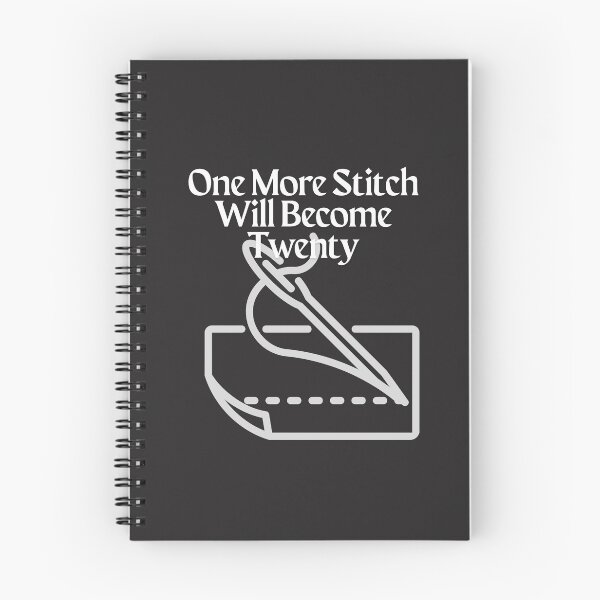 Item preview, One More Stitch Will Become Twenty designed and sold by Bubpat.