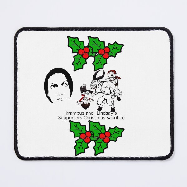 Item preview, krampus and Lindsay's designed and sold by sanctuarywear.