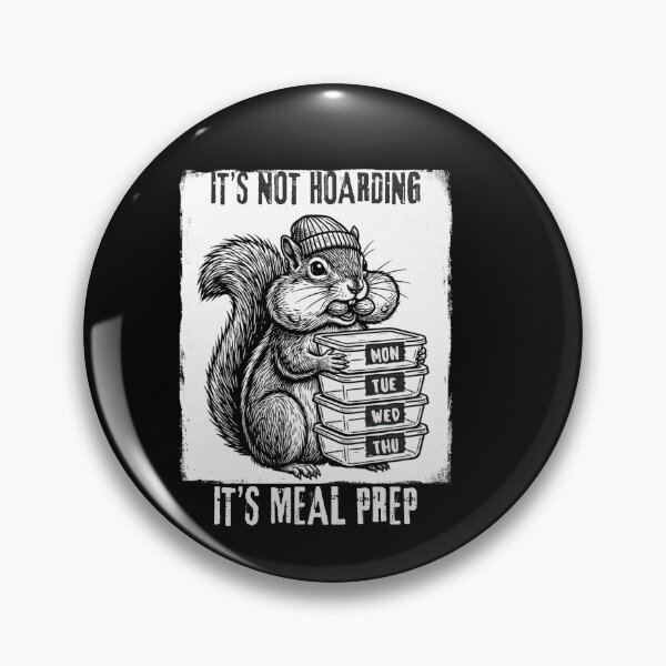 Item preview, Funny Squirrel Meal Prep Acorn Hoarding designed and sold by w66aboo.