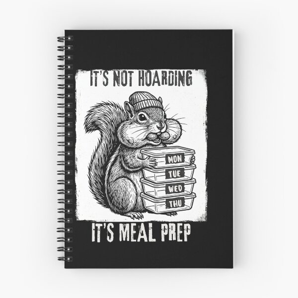 Item preview, Funny Squirrel Meal Prep Acorn Hoarding designed and sold by w66aboo.