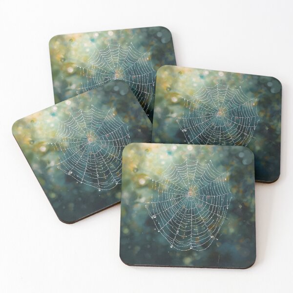 Item preview, Web, Spider web colourful in the forest designed and sold by Ant Category.
